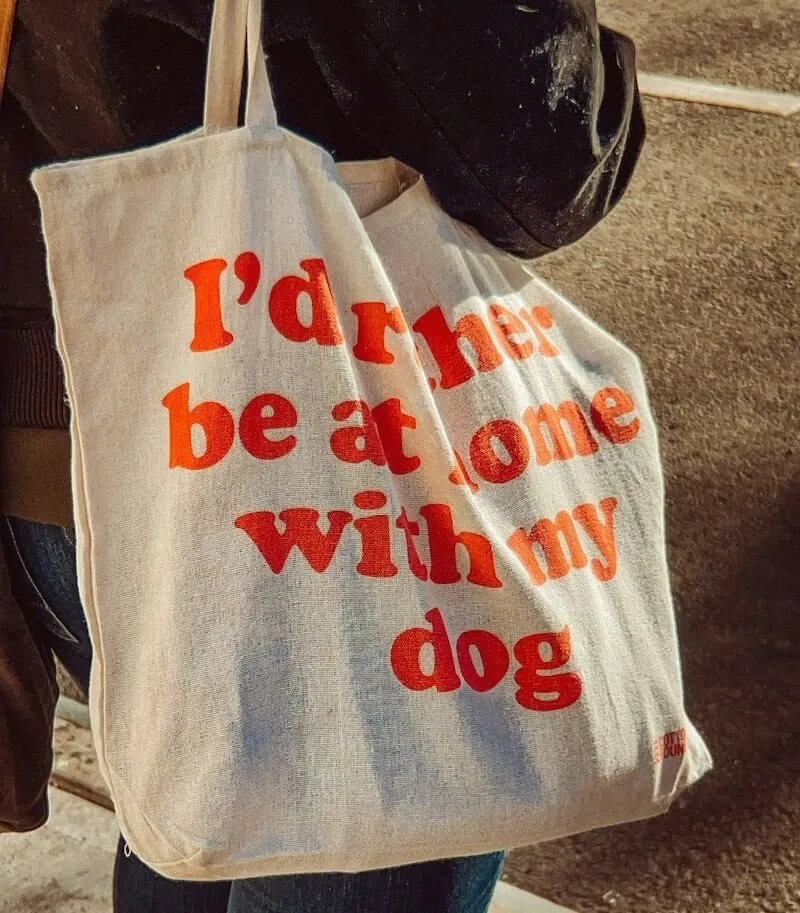 Tote bag personnalisé réalisé par Flock Imprim 56