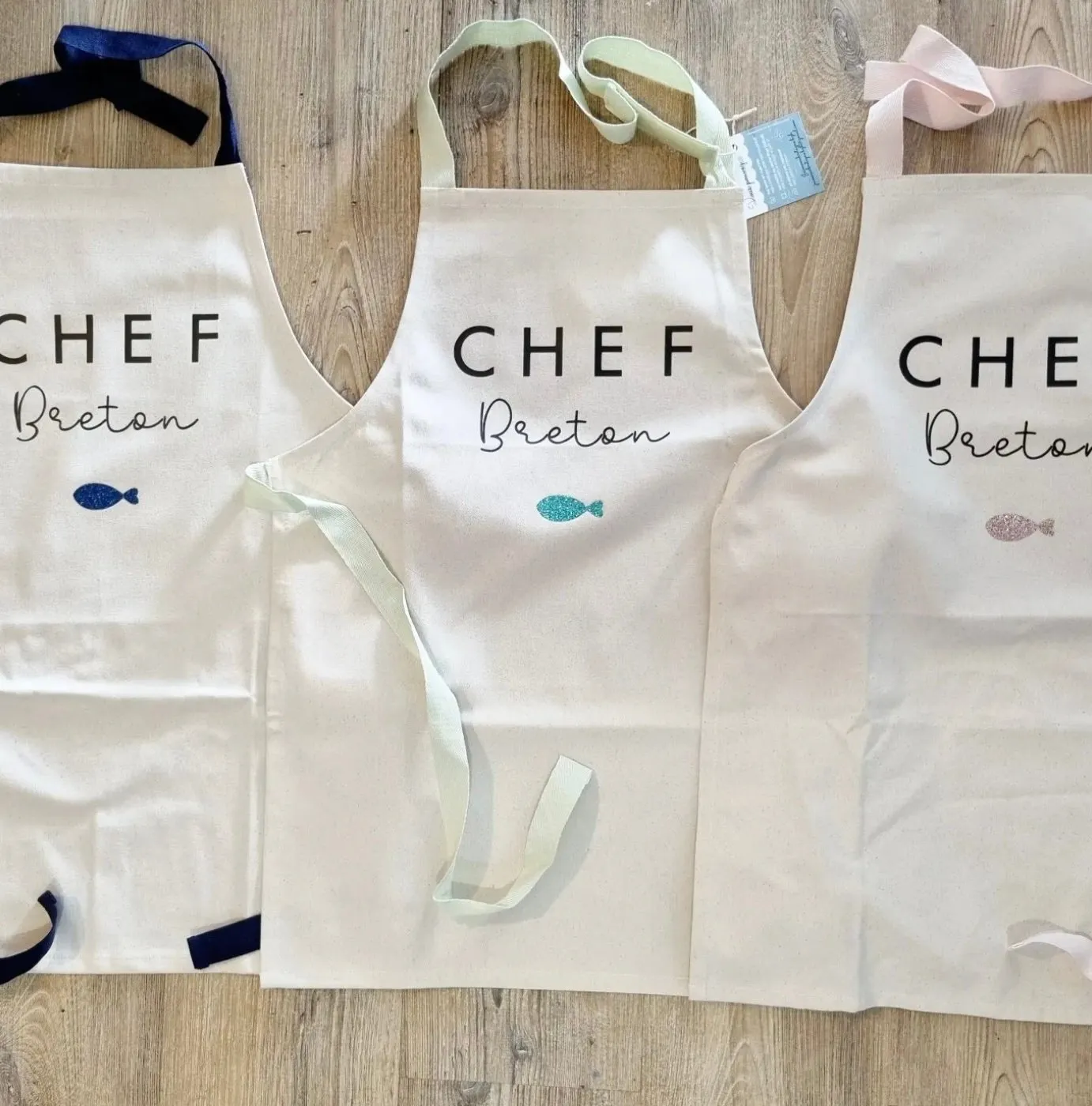 Tablier « Chef breton » personnalisé
